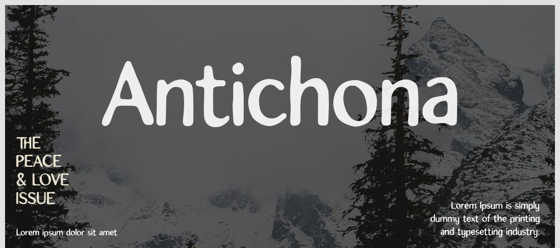 Antichona Font