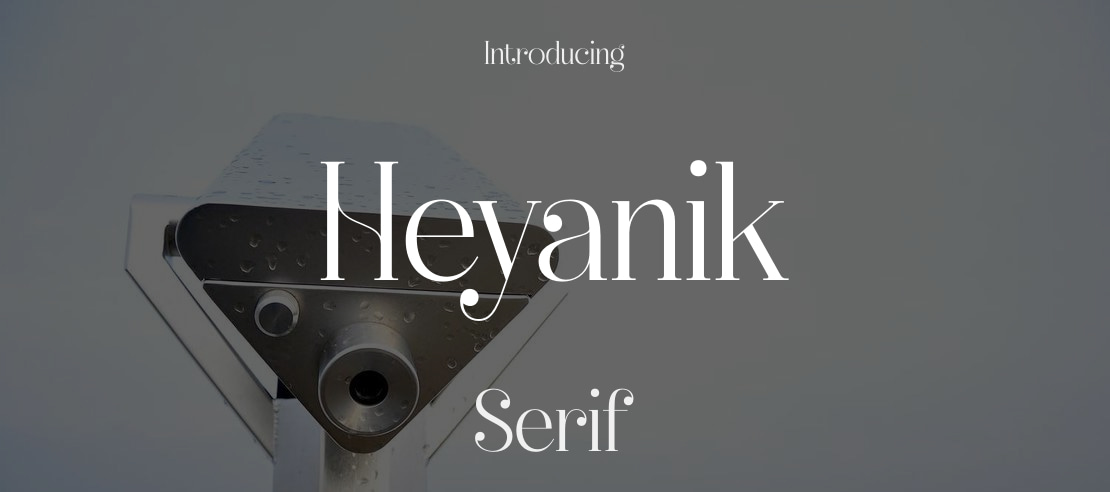 Heyanik Font