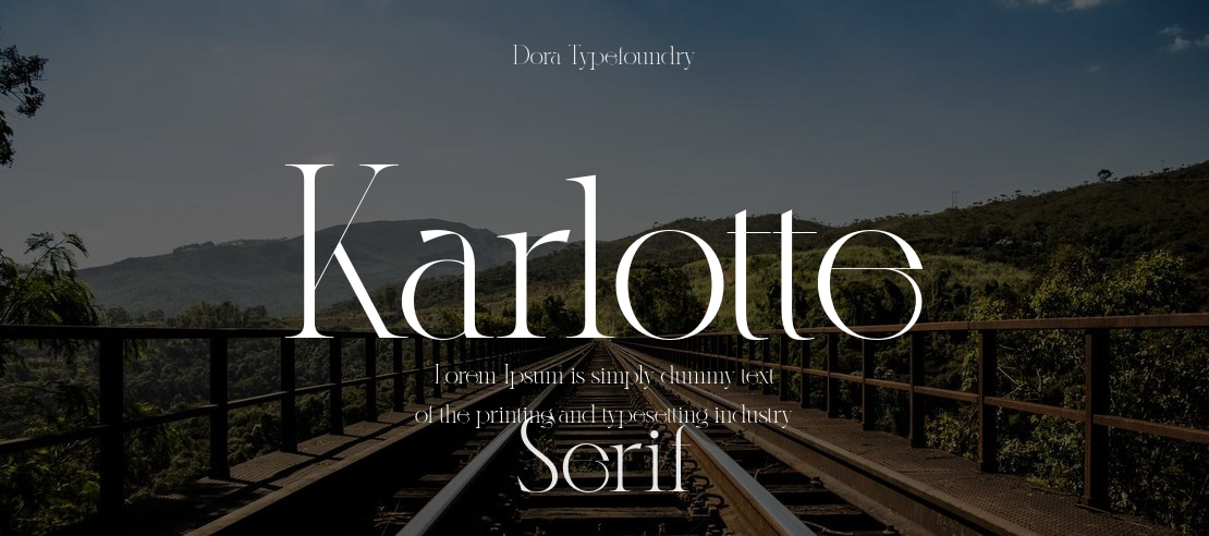 Karlotte Font Family