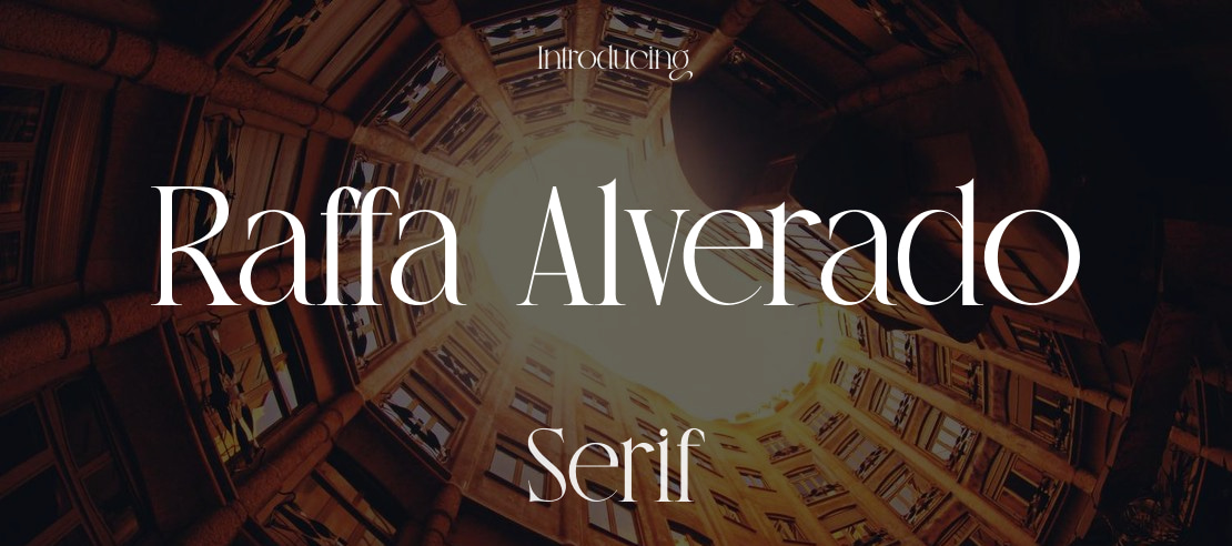 Raffa Alverado Font