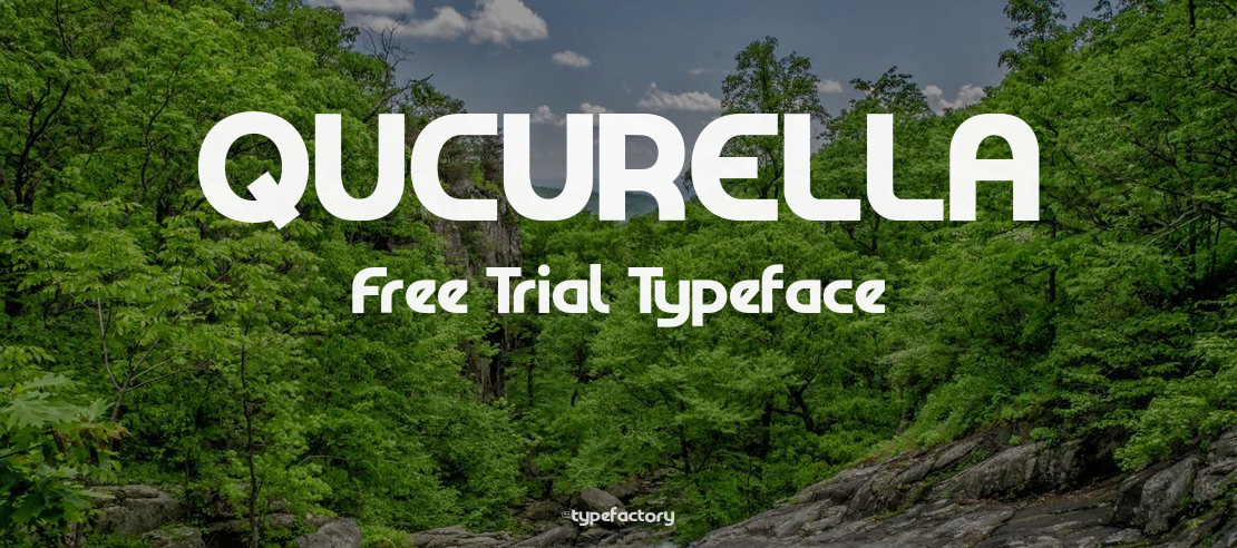QUCURELLA Free Trial Font