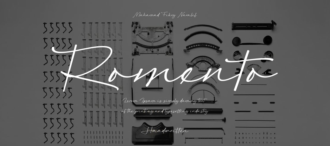Romento Font