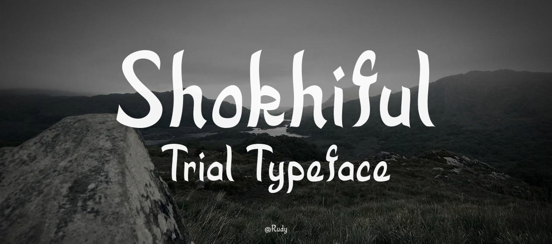 Shokhiful Trial Font