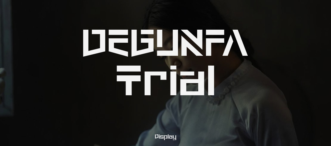 DEGUNFA Trial Font