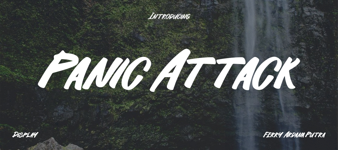 Panic Attack Font