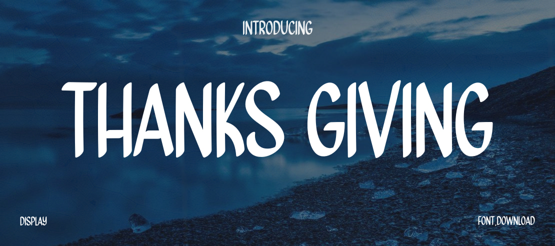 Thanks Giving Font