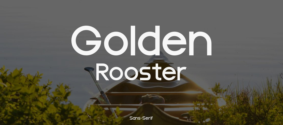 Golden Rooster Font