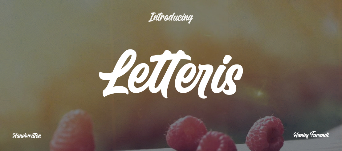 Letteris Font