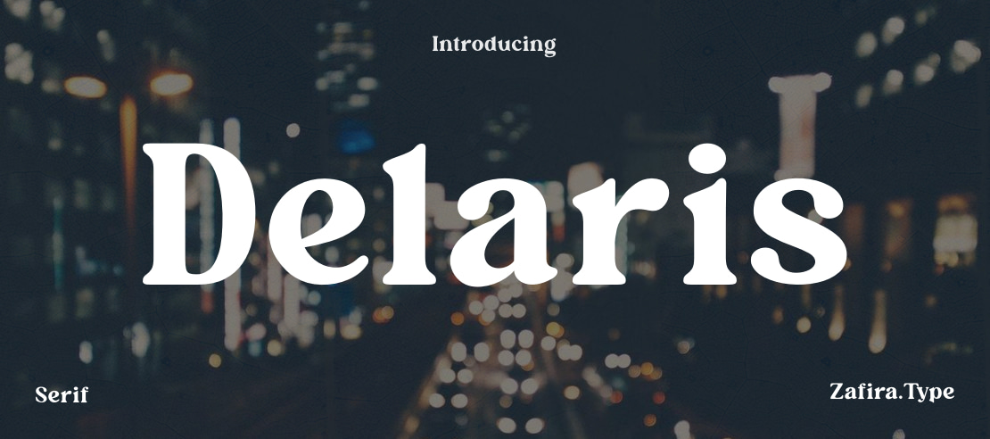 Delaris Font