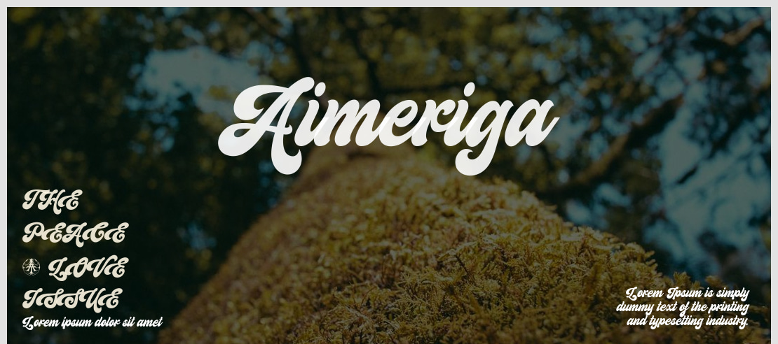 Aimeriga Font