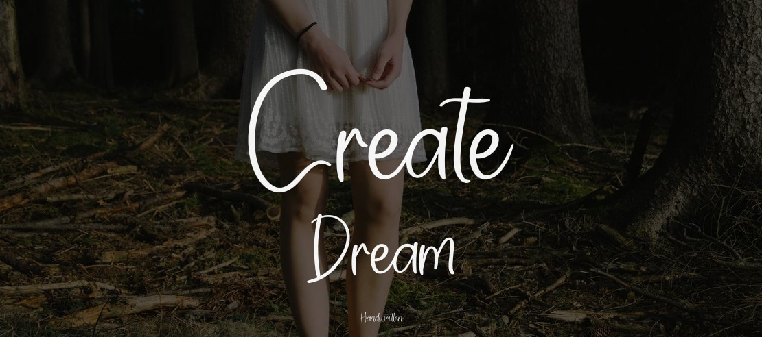 Create Dream Font