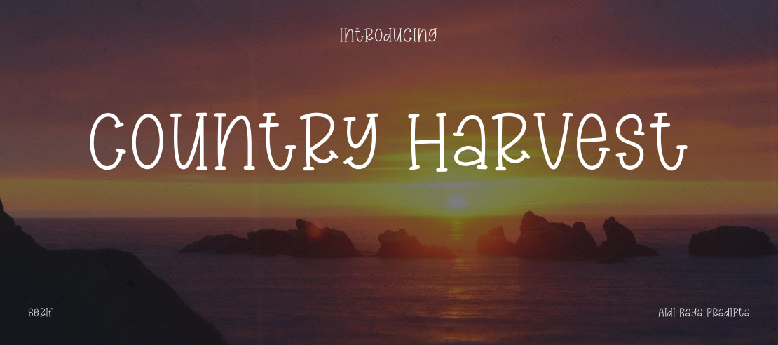 Country Harvest Font