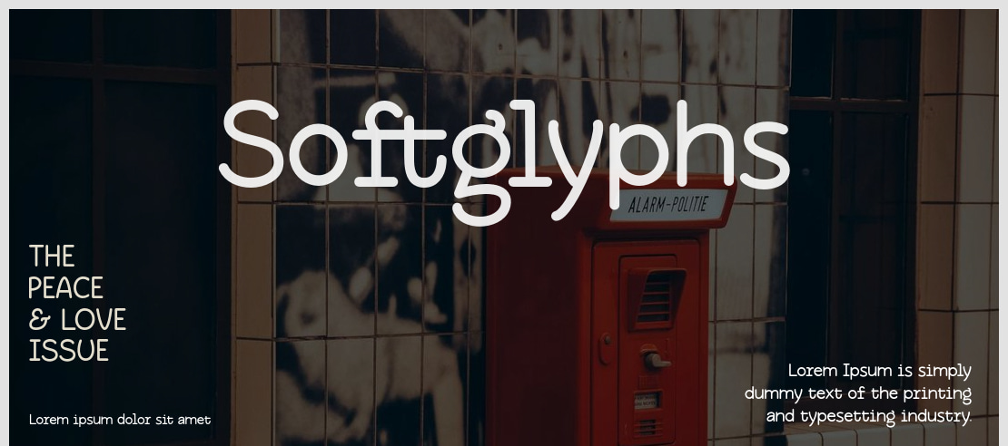 Softglyphs Font