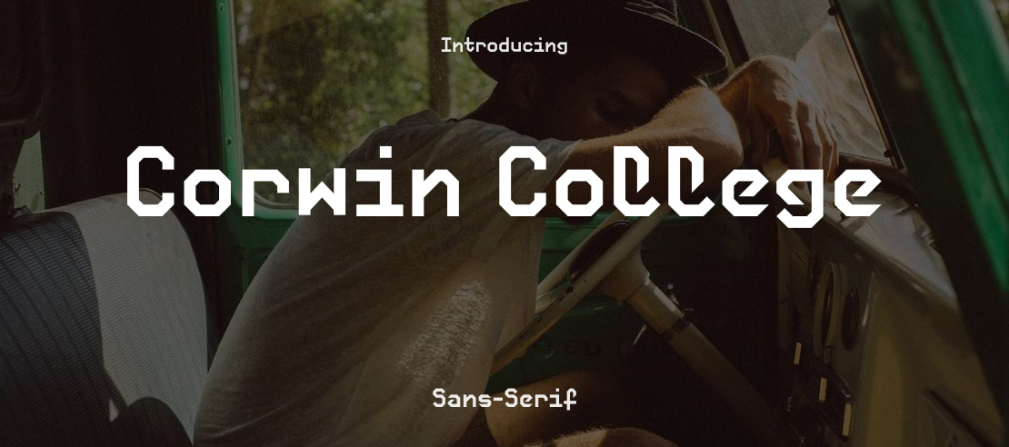 Corwin College Font