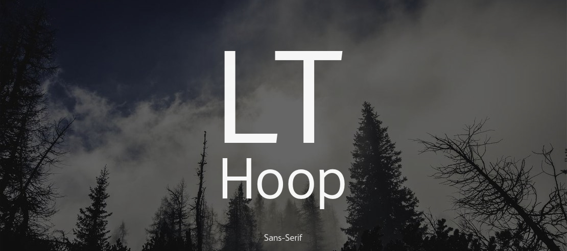 LT Hoop Font Family