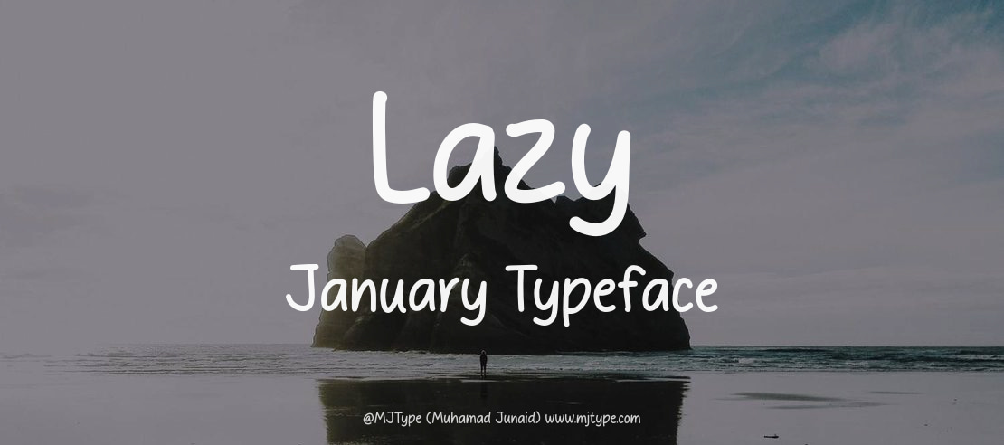 Lazy January Font