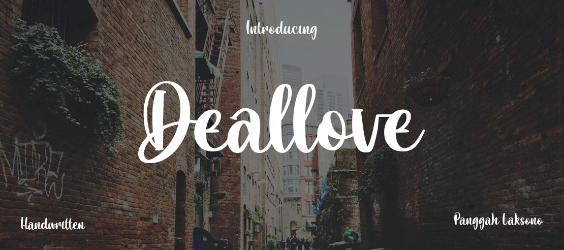 Deallove Font