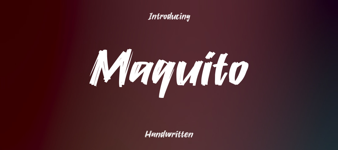 Maquito Font