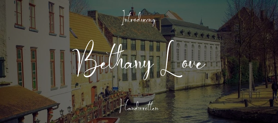 Bethany Love Font