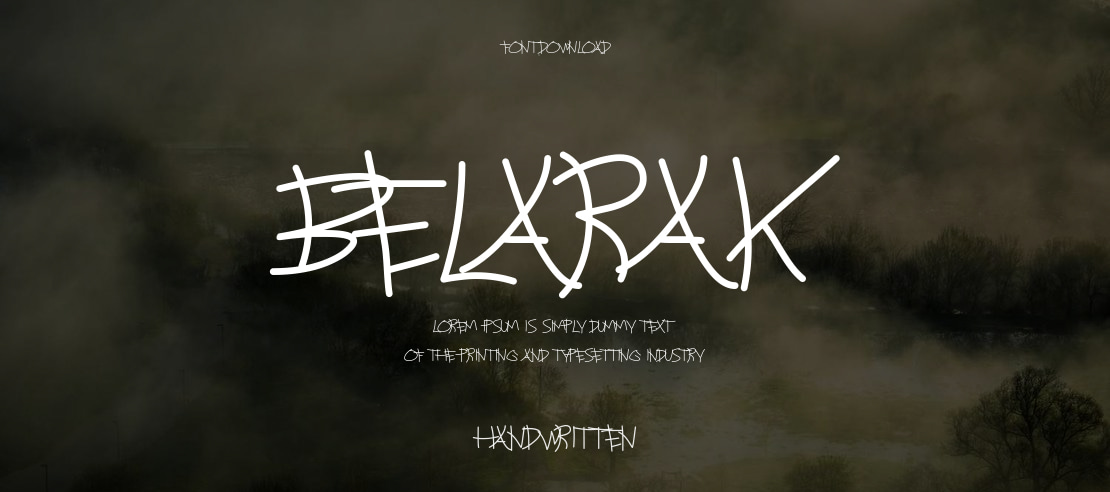 BELARAK Font