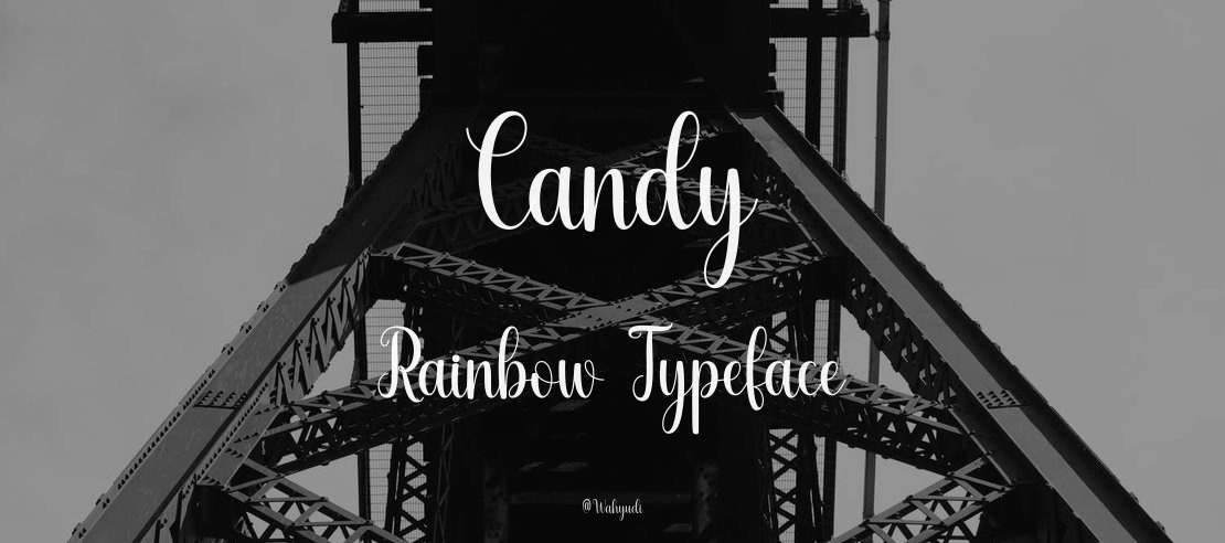 Candy Rainbow Font