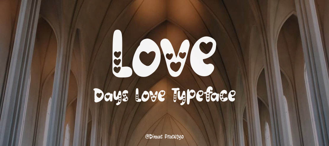 Love Days Love Font