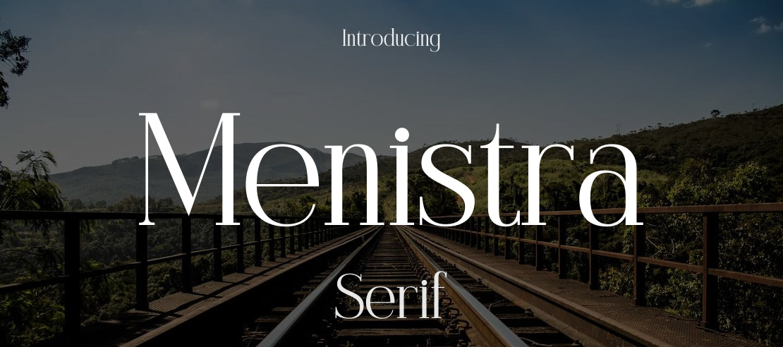 Menistra Font