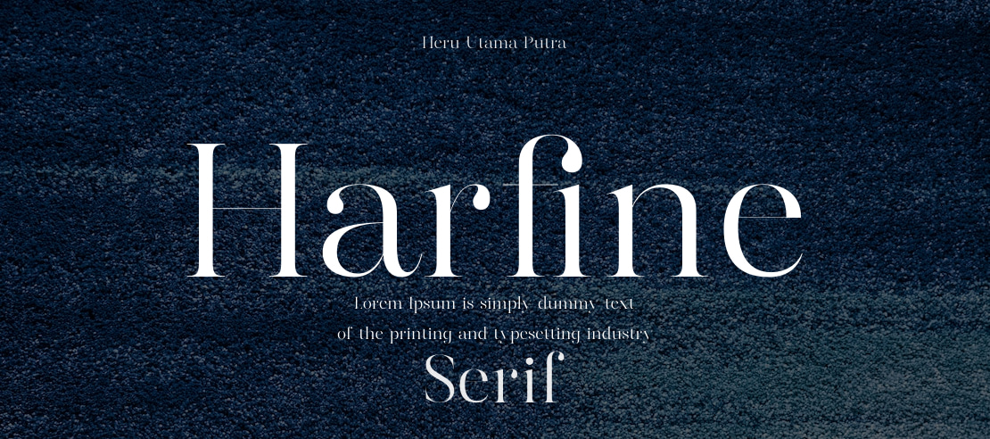 Harfine Font