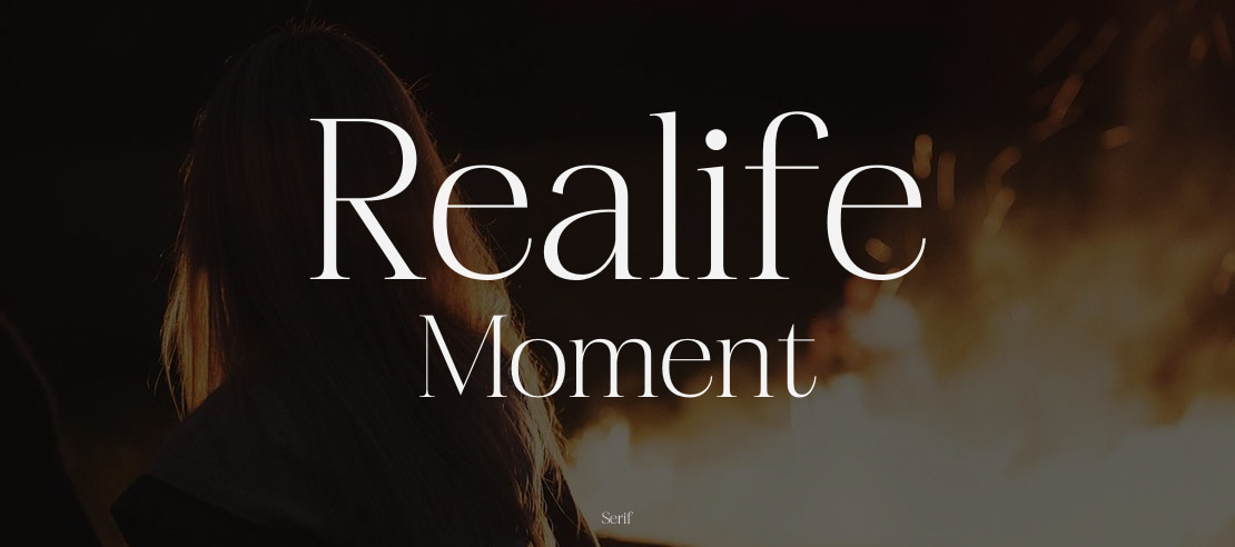 Realife Moment Font
