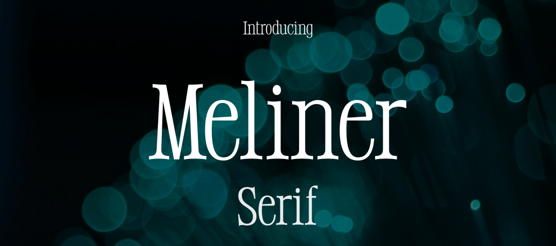 Meliner Font