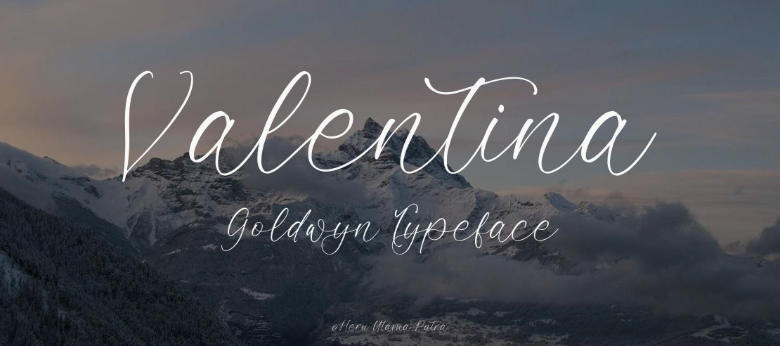 Valentina Goldwyn Font