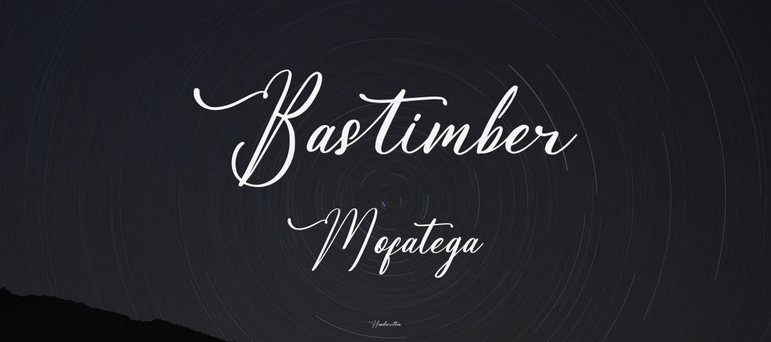 Bastimber Mofatega Font