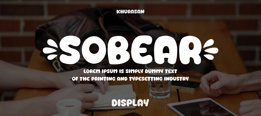 Sobear Font