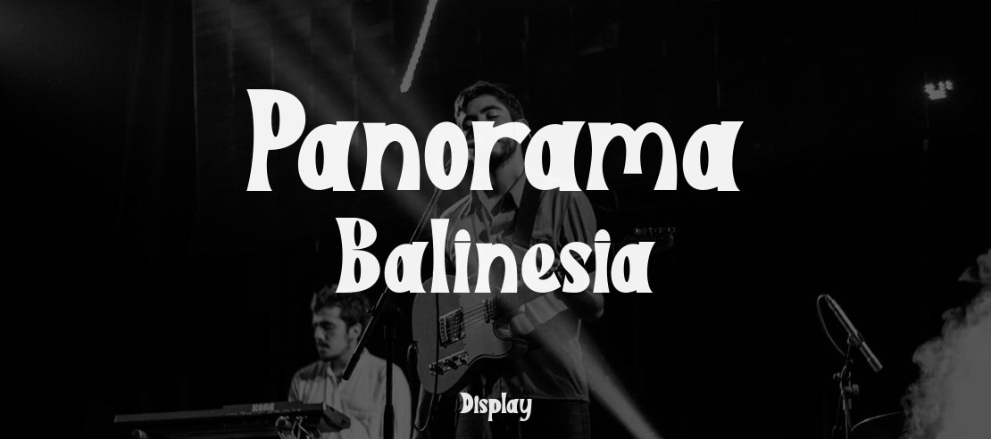 Panorama Balinesia Font Family