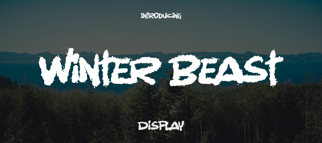 Winter Beast Font