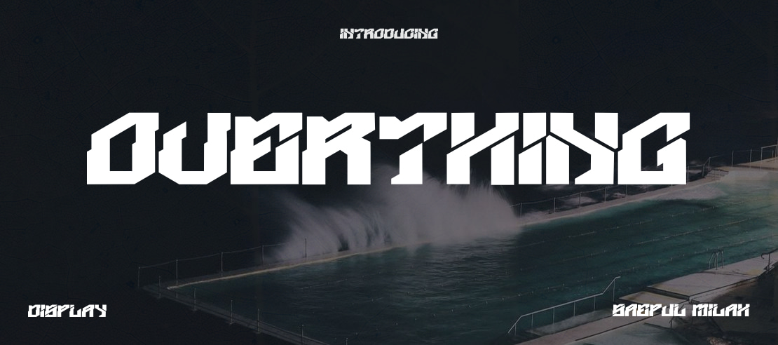 Overthing Font