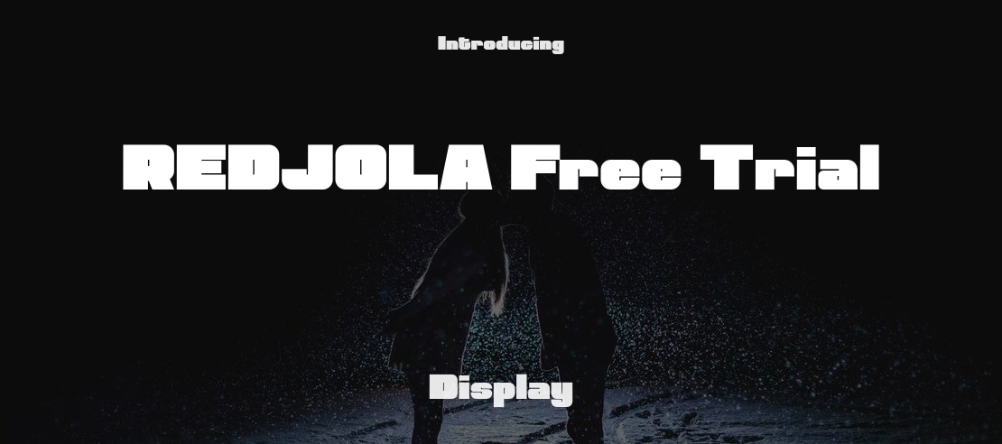 REDJOLA Free Trial Font