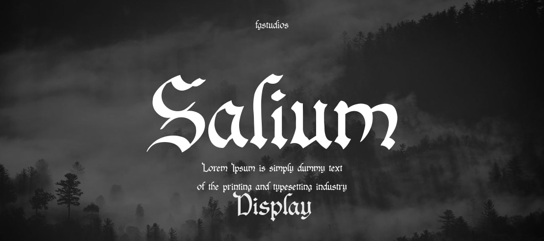 Salium Font