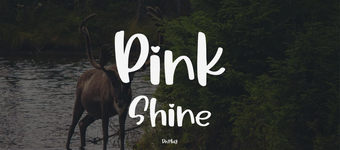 Pink Shine Font