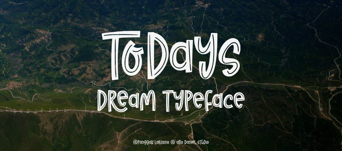 Todays Dream Font