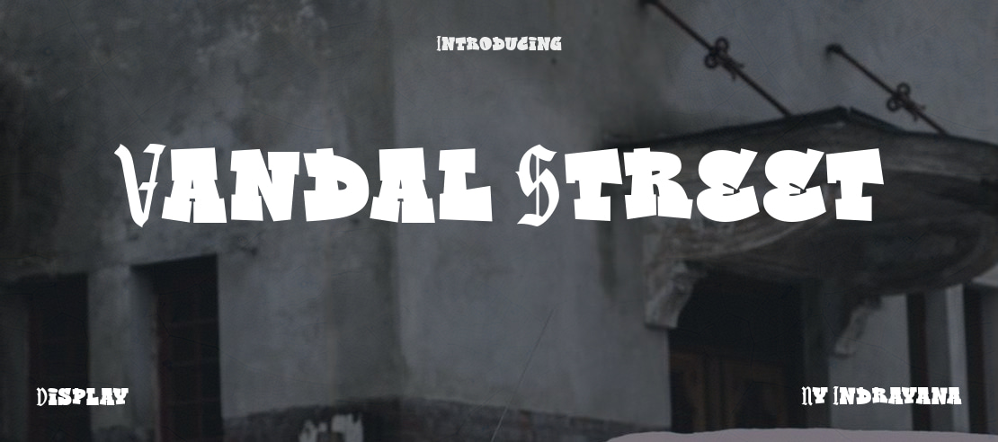 Vandal Street Font