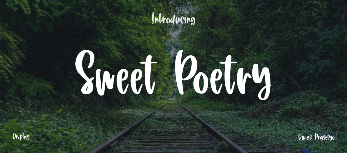 Sweet Poetry Font