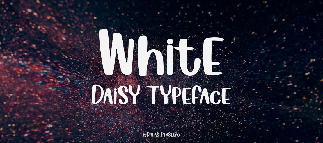 White Daisy Font