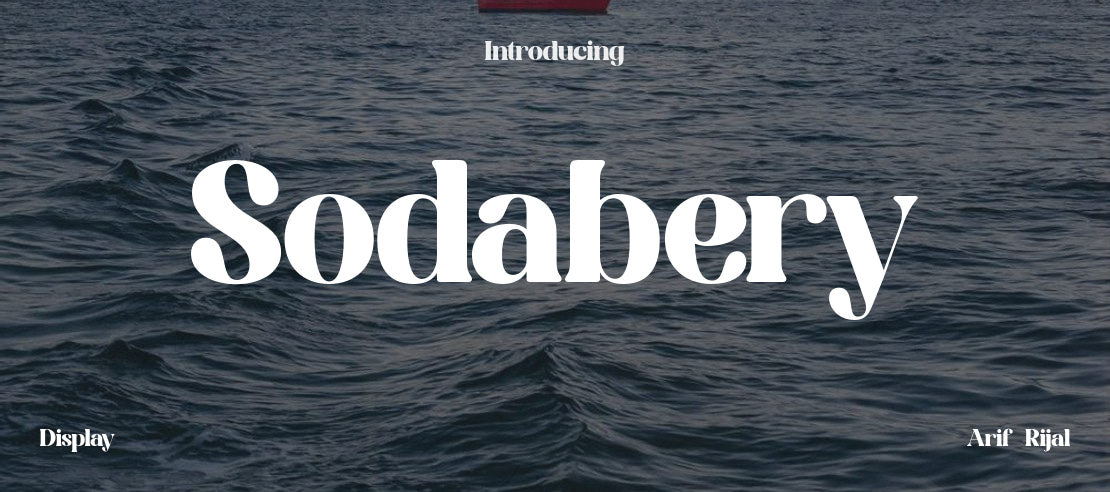 Sodabery Font