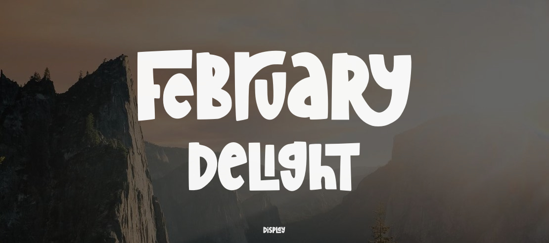 February Delight Font