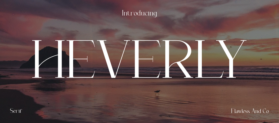 HEVERLY Font