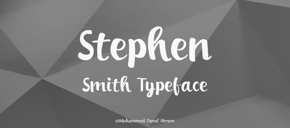 Stephen Smith Font