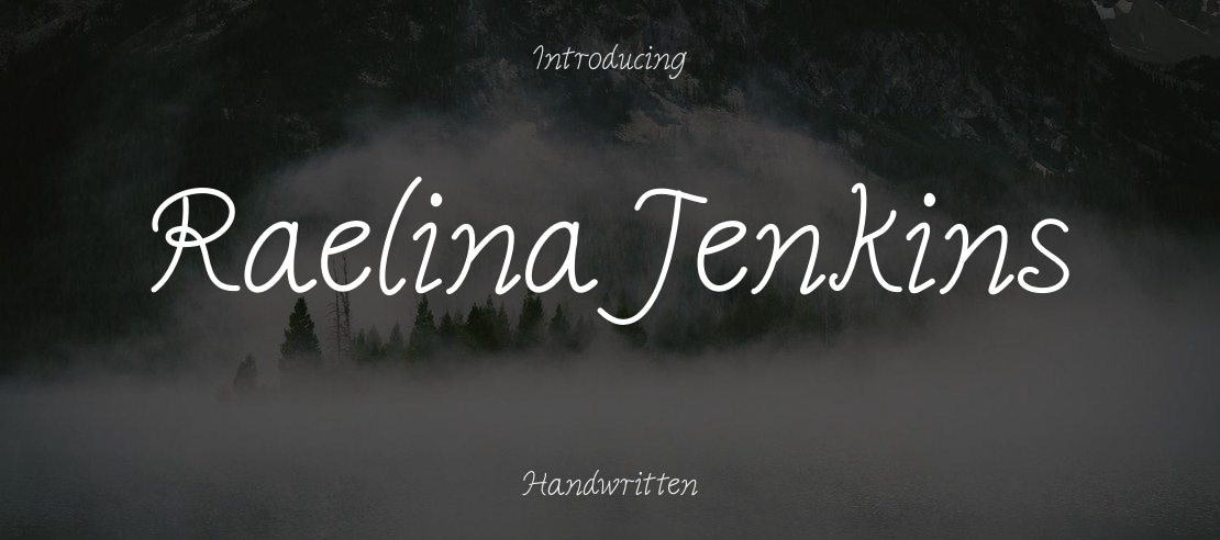 Raelina Jenkins Font