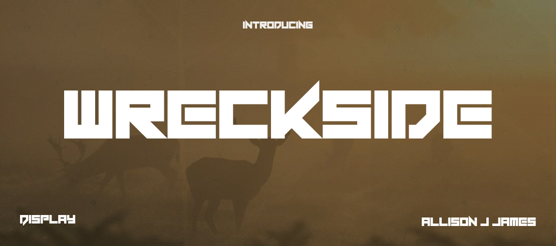 Wreckside Font