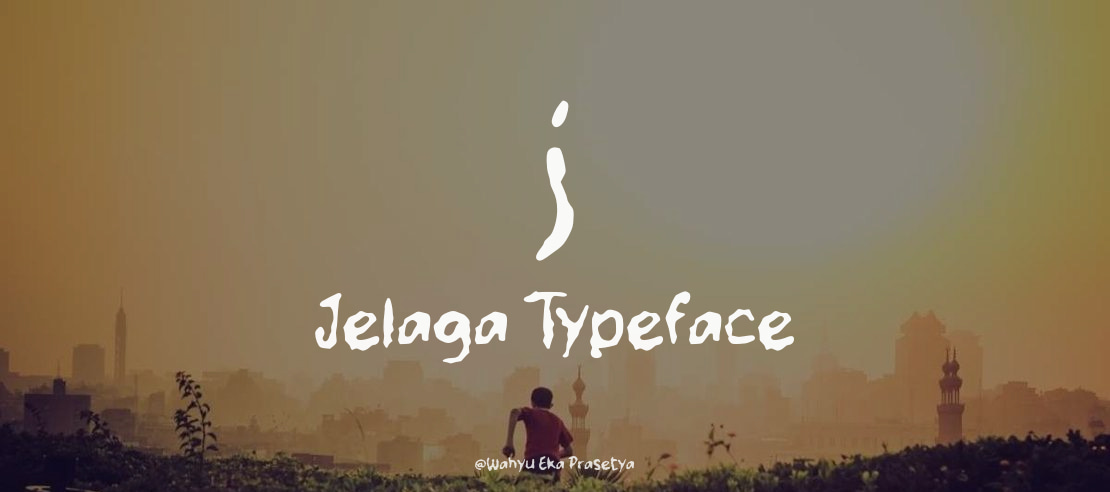 j Jelaga Font